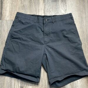 Hill City Mens Black Everyday Tech Short, performance Short, size 31